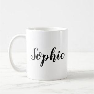 Anpassade presentationer för hennes personliga nam kaffemugg