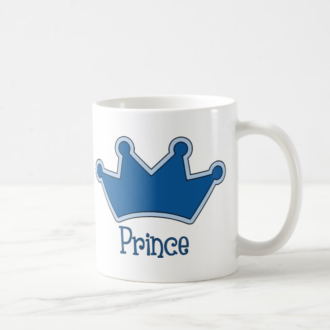 Anpassade Prince - Krona Kaffemugg (Höger)