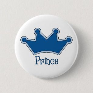 Anpassade Prince - Krona Knapp