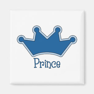 Anpassade Prince - Krona Magnet