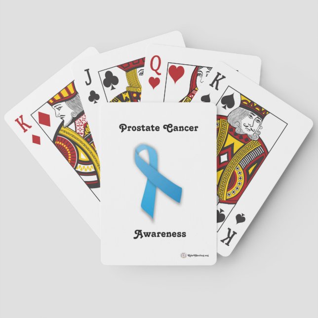 Anpassade Prostate Cancer Bicycle Cards Spel Kort (Baksidan)