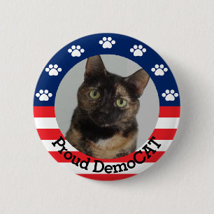 Anpassade Proud DemoCAT Knapp