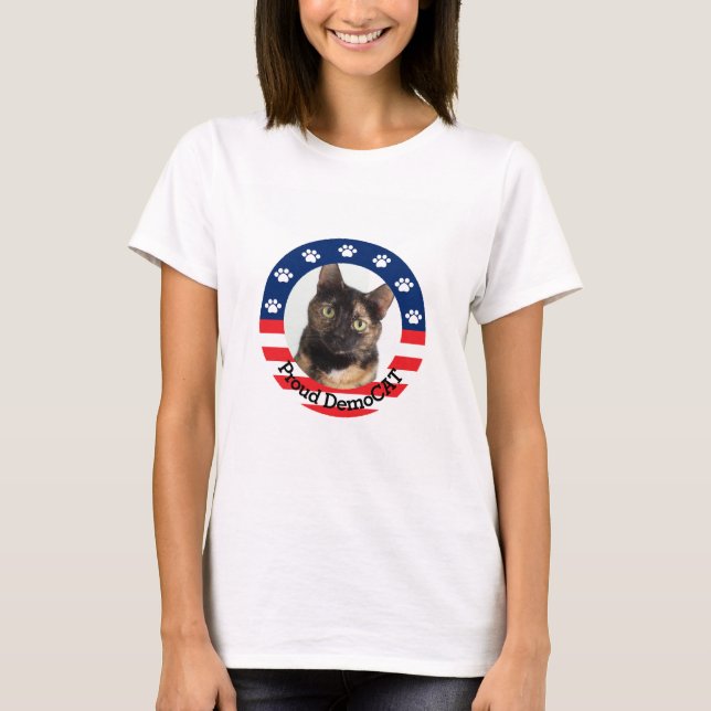 Anpassade Proud demoCAT T Shirt (Framsida)