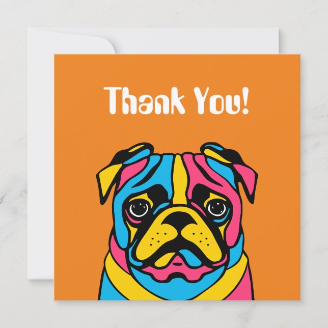 anpassade Pug (Framsida)