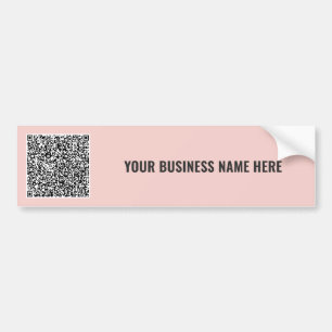 Anpassade QR-kod Kampanjdekaler Exempel Bildekal
