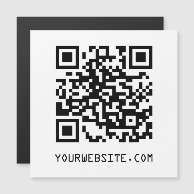 Anpassade QR-kod Webbsideslänk (Fram/baksida)