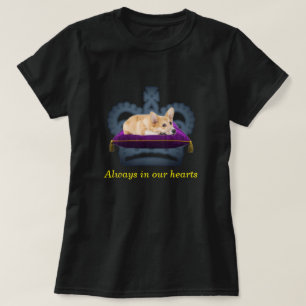 Anpassade Queen corgi cushion krona T Shirt