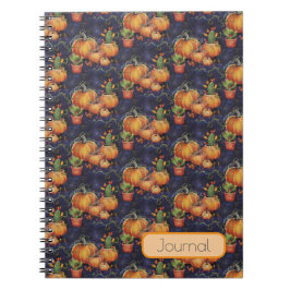 Anpassade Quirky Fall Photo Journal - Design 1 Anteckningsbok