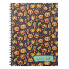Anpassade Quirky Fall Photo Journal - design 2 Anteckningsbok