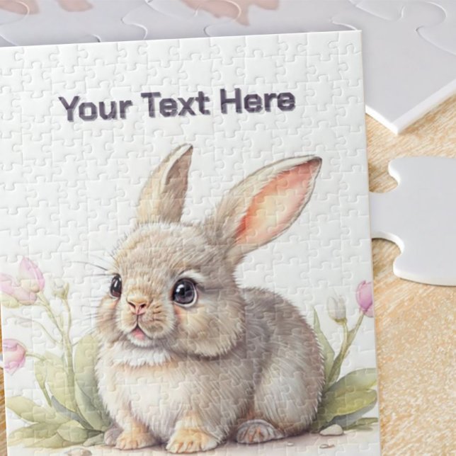 Anpassade Rabbit Puzzle Pussel (Skapare uppladdad)
