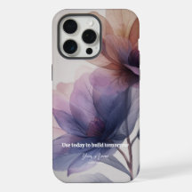 Anpassade Radiant Petals iPhone 15 Pro Max fodral