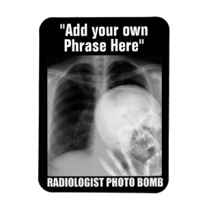 ANPASSADE RADIOLOGIST PHOTO BOMB MAGNET