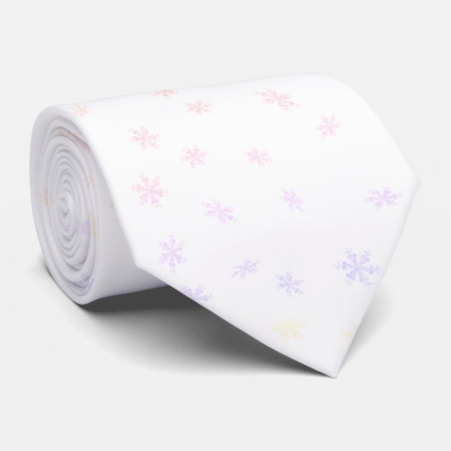Anpassade Rainbow Snöflingor Slips (Rullad)