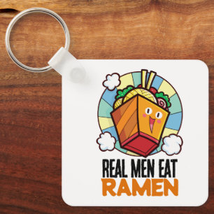 Anpassade Real Manar Eat Ramen Nyckelring