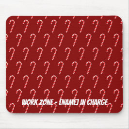 Anpassade Red and White-Polkagrisar på Red Musmatta