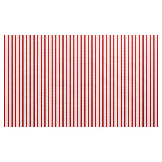 Anpassade Red and White Stripe Fabric Tyg (Yard)