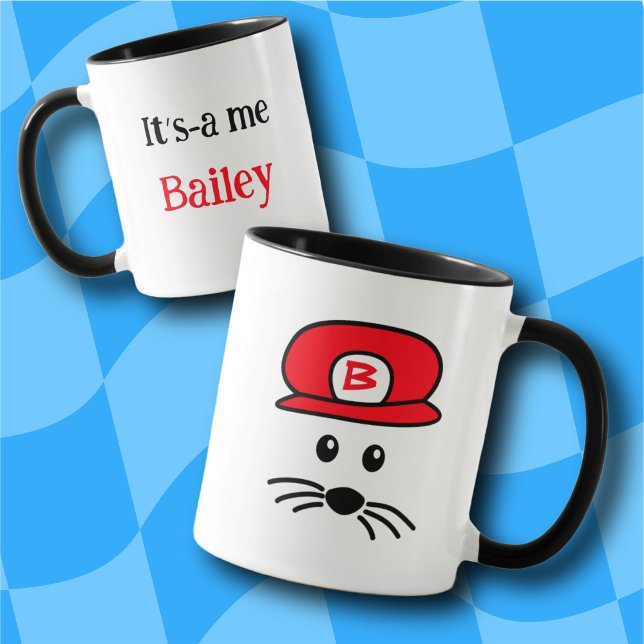 Anpassade Red Cap Little Mouse Mugg (Skapare uppladdad)