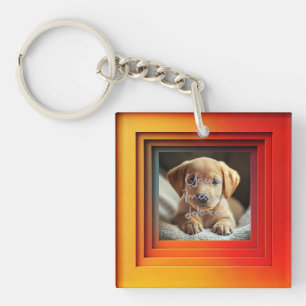 Anpassade Red Orange Sunset Gradient Ram