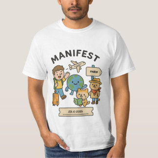 Anpassade Resemanifestation T-Shirt