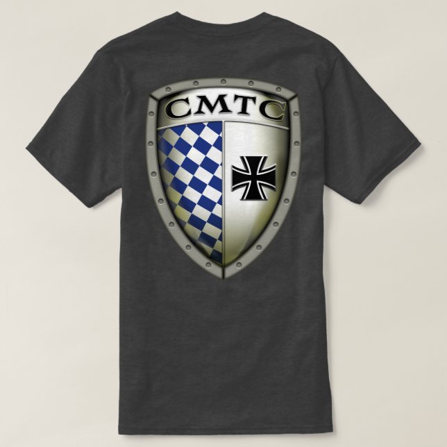 Anpassade Retro CMTC T-Shirt (Design baksida)