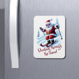 Anpassade roliga julsånger Santa Claus jingle bjäl Magnet