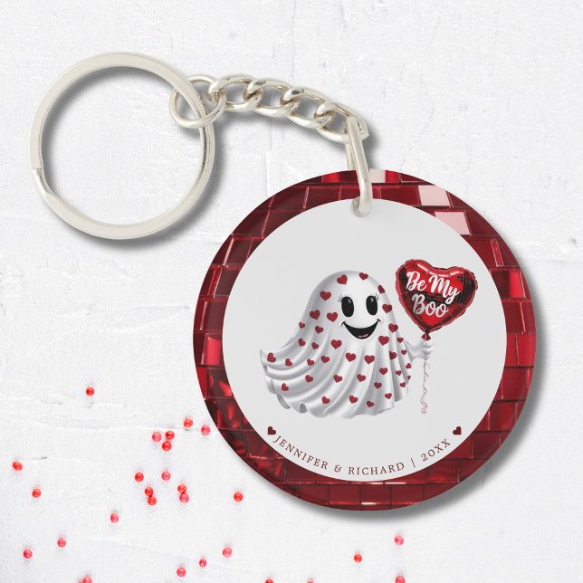 Anpassade Romantiska hjärtans dag (Customizable Romantic Valentine's Day Heart Keychain)