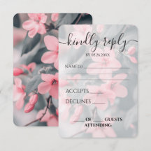 Anpassade Rosa Blommor Gröna Blad Bröllop