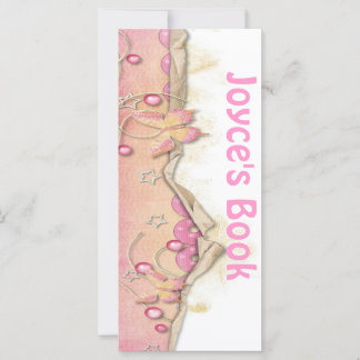 Anpassade Rosa Butterfly Bookmark Bok Mark