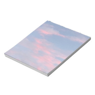Anpassade Rosa Clouds Anteckningsblock