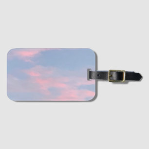 Anpassade Rosa Clouds Bagagebricka