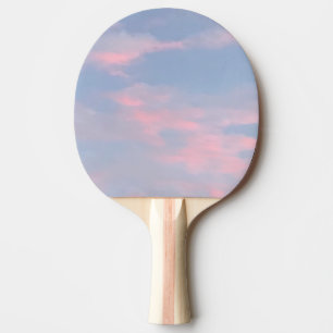 Anpassade Rosa Clouds Pingisracket