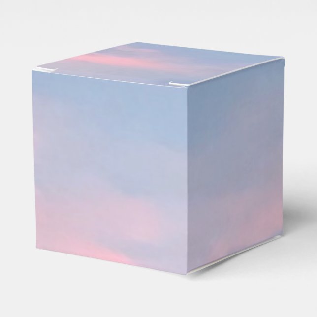 Anpassade Rosa Clouds Presentaskar (Framsidan Sidan)