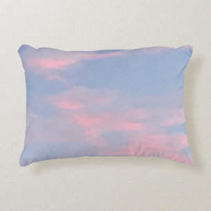 Anpassade Rosa Clouds Prydnadskudde