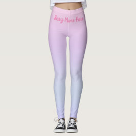 Anpassade Rosa Leggings for Soft Femboy Sissies