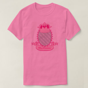 Anpassade Rosa Princess Krona Photo T-shirt