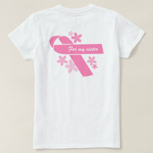 Anpassade Rosa Ribbon T Shirt