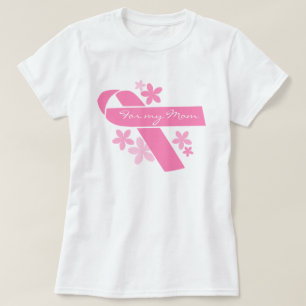 Anpassade Rosa Ribbon Tee Shirt