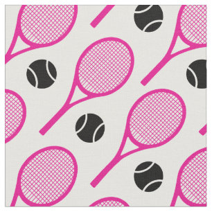 Anpassade rosa tennisrackets (se beskrivning) tyg