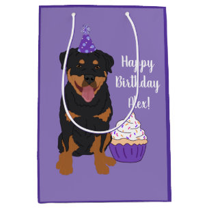 Anpassade Rottweiler Birthday