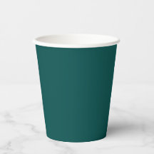 Anpassade Royal Emerald Pappersmuggar - Drickvaror