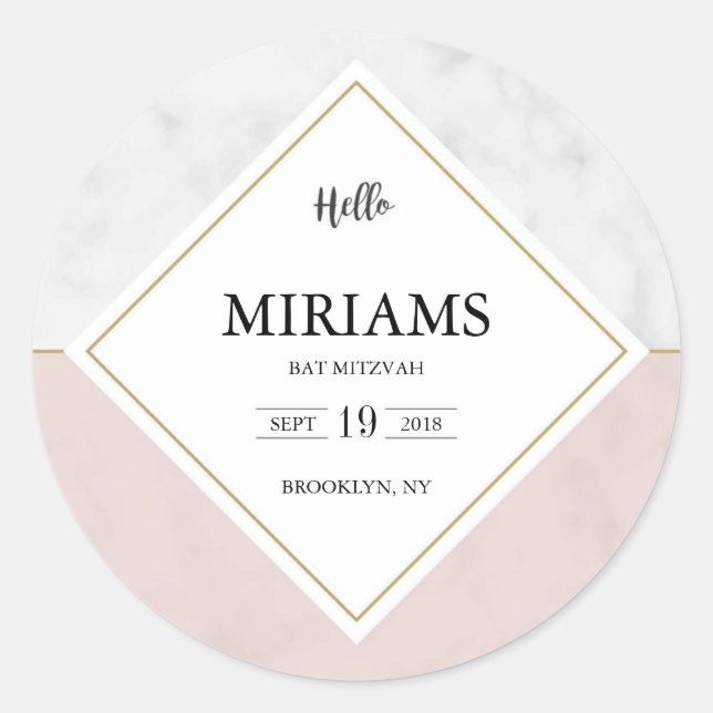 Anpassade runda etiketter (Framsida)