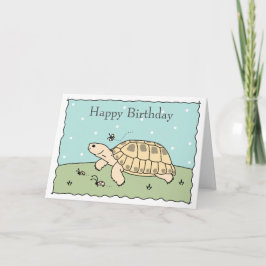 Anpassade ryska Tortoise Card Kort