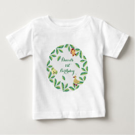 Anpassade Safari Födelsedagsfest T Shirt
