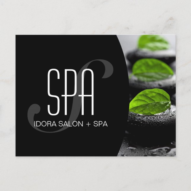 Anpassade Salon och Spa Postcard Flyer Vykort (Framsida)