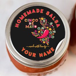 Anpassade Salsa Etiketter för Hemmagjord Salsa