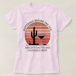 Anpassade Scottsdale före slöjan grupp Bach T Shirt