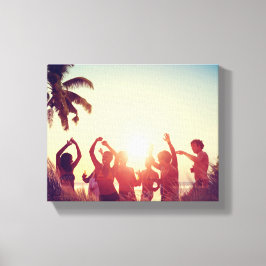 Anpassade Scrollsar med 2 sidor Elegant 2 Foto Canvastryck