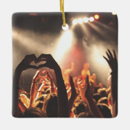 Anpassade Scrollsar med 2 sidor Elegant 2 Foto Julgransprydnad Keramik