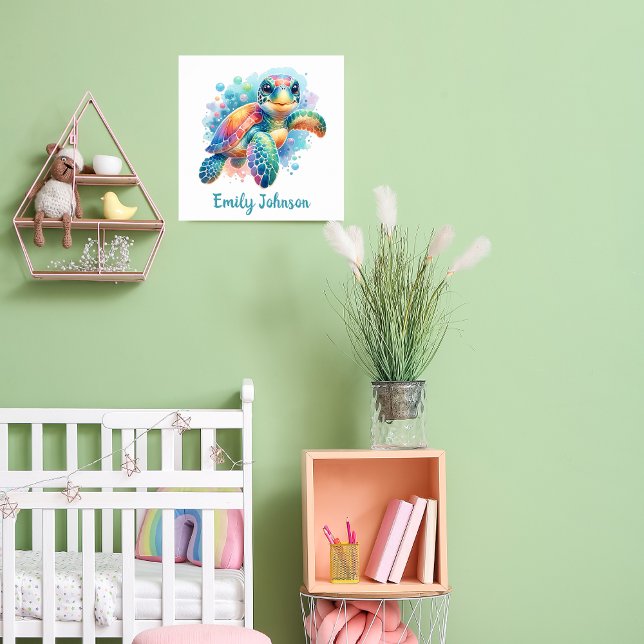 Anpassade Sea Turtle Poster (Skapare uppladdad)