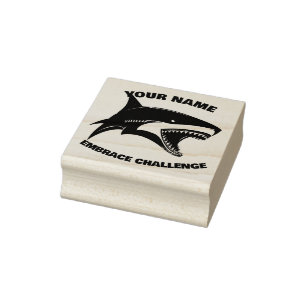 Anpassade Shark Stämpel